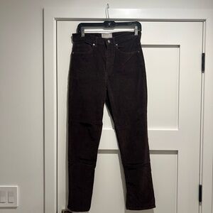 Everlane Baby Cord Cheeky Brown Corduroy Pants